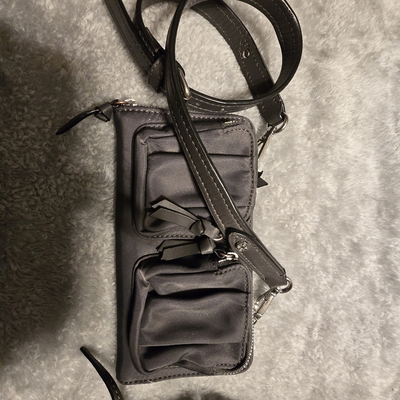 MZ WALLACE GREY Women's Bag WITH BOTH STRAPS AND MATCHING WALLET WITH STRAP - Picture 2 of 7